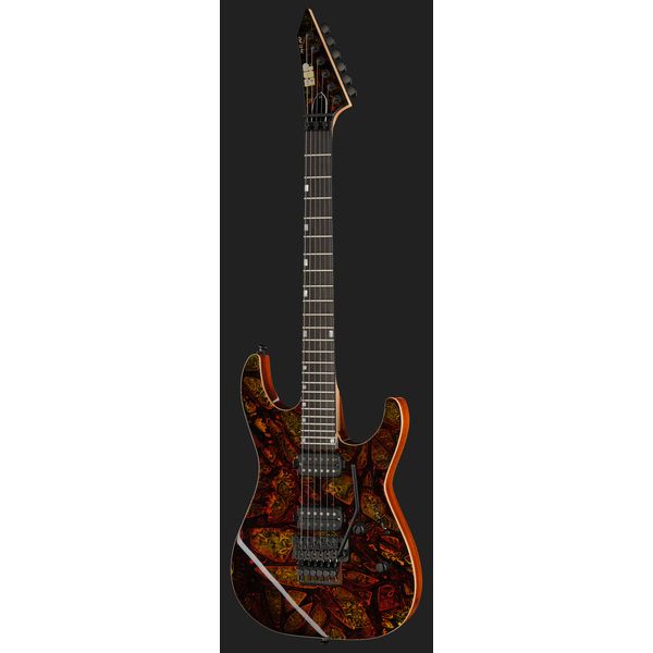 ESP M-II FR DLX SC SD BH HELLFIRE