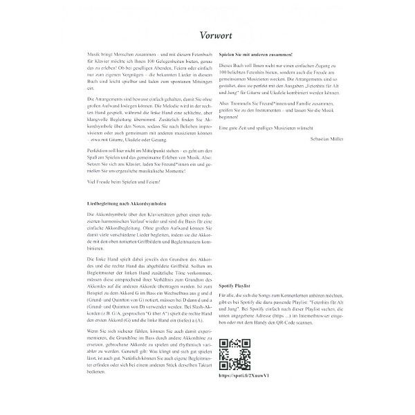 Schott Fetenbuch Klavier XXL