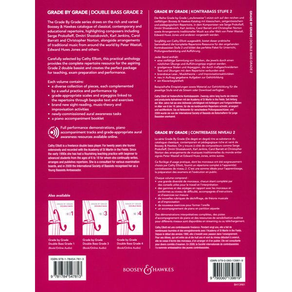 Boosey & Hawkes Grade by Grade Double Bass 2