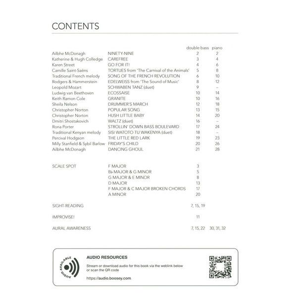 Boosey & Hawkes Grade by Grade Double Bass 2