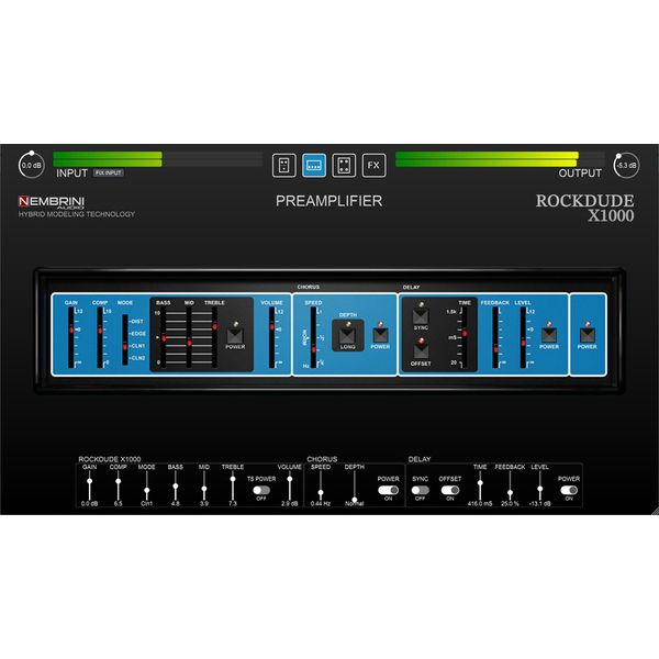 Nembrini Audio Rockdude X1000