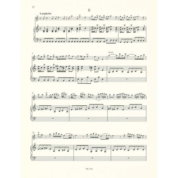 Breitkopf & Härtel Vivaldi Concerto a-moll RV 445