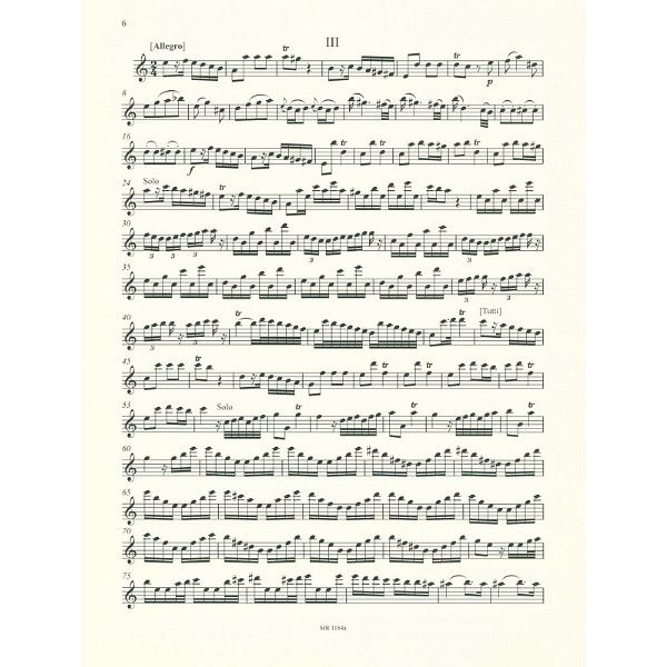 Breitkopf & Härtel Vivaldi Concerto a-moll RV 445