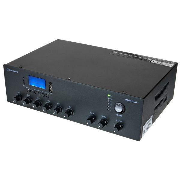 Monacor WALL-08T/WS PA-812DAP Bundle