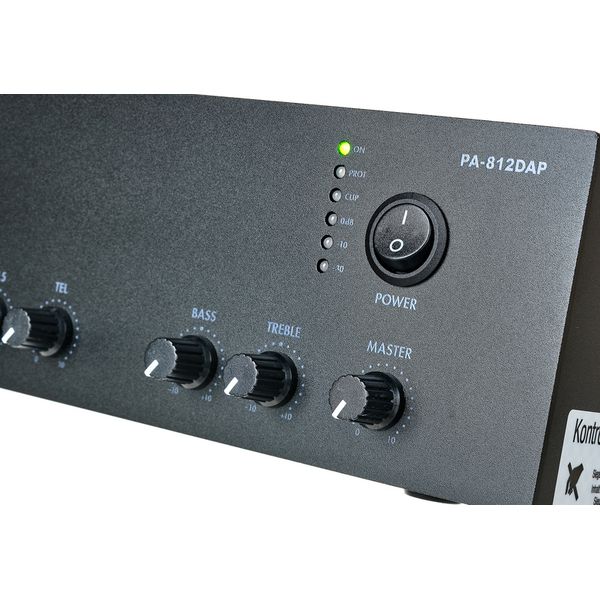 Monacor WALL-08T/WS PA-812DAP Bundle