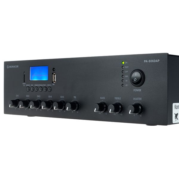 Monacor 4x EDL-28 PA-806DAP Bundle