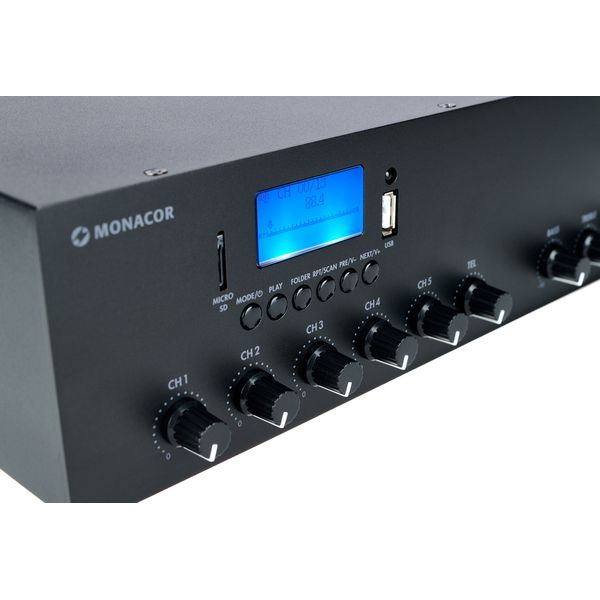 Monacor 4x EDL-28 PA-806DAP Bundle