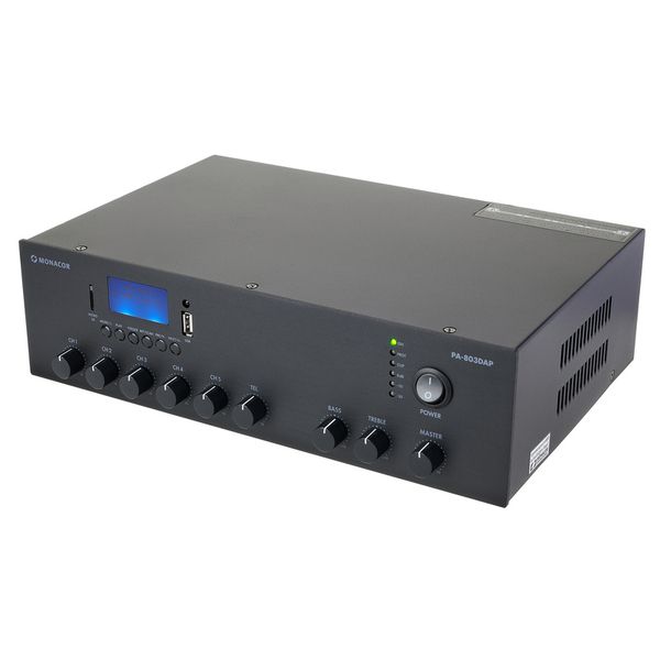 Monacor 2x EDL-28 PA-803DAP Bundle