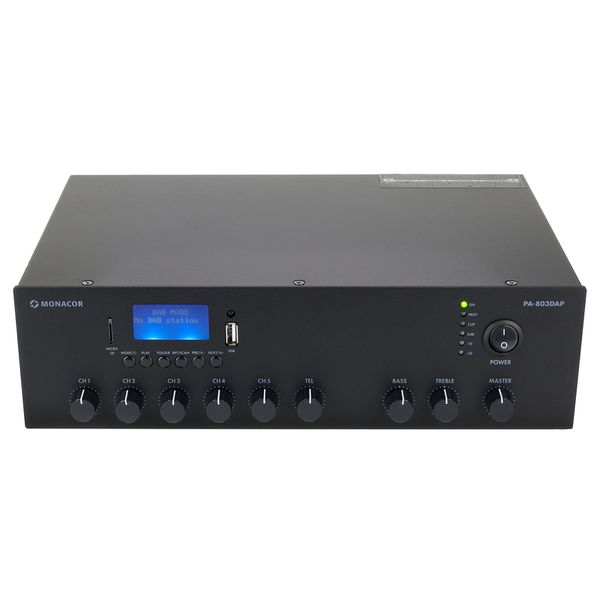 Monacor 2x EDL-28 PA-803DAP Bundle