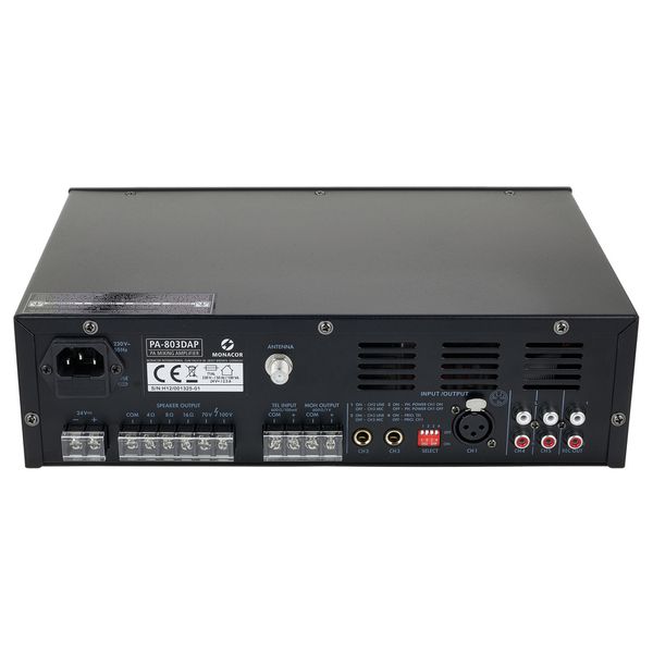Monacor 2x EDL-28 PA-803DAP Bundle