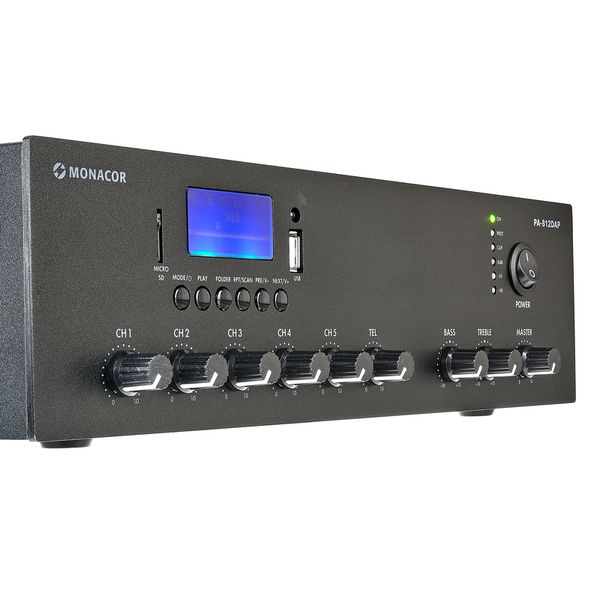 Monacor 4x EDL-420/WS PA-812DAP Bundle