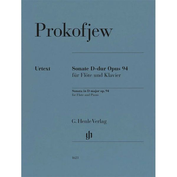 Henle Verlag Prokofjew Flötensonate D-dur