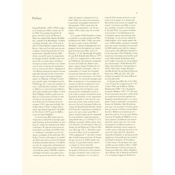 Henle Verlag Prokofjew Flötensonate D-dur