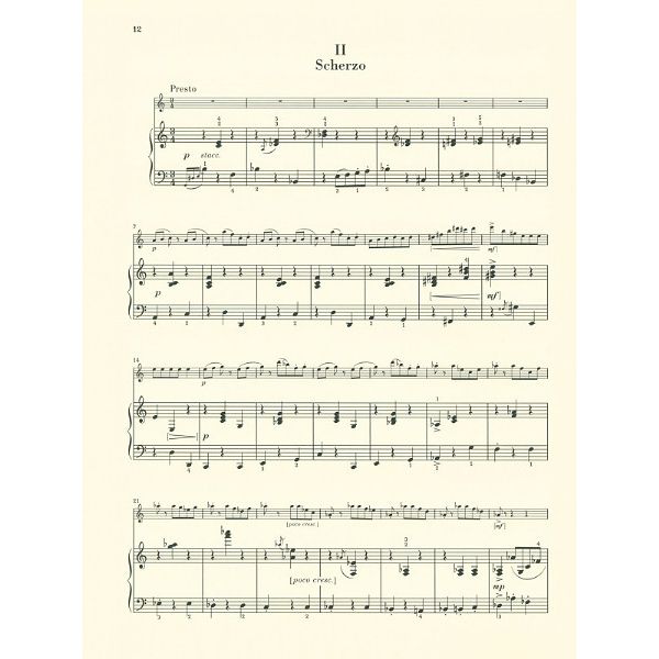 Henle Verlag Prokofjew Flötensonate D-dur