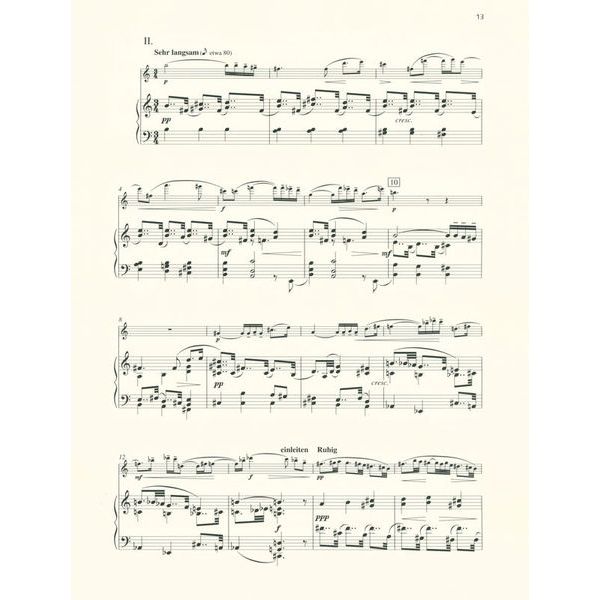 Schott Hindemith Sonate Querflöte