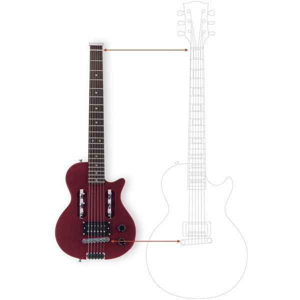 Traveler Guitar EG-1 Studio Red Satin