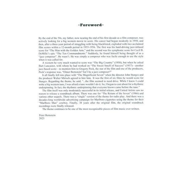 Omni Music Publishing Die glorreichen Sieben