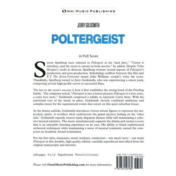 Omni Music Publishing Poltergeist