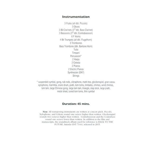 Omni Music Publishing Zurück in die Zukunft