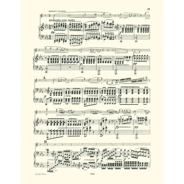 Edition Peters Weber Grand Duo Concertant