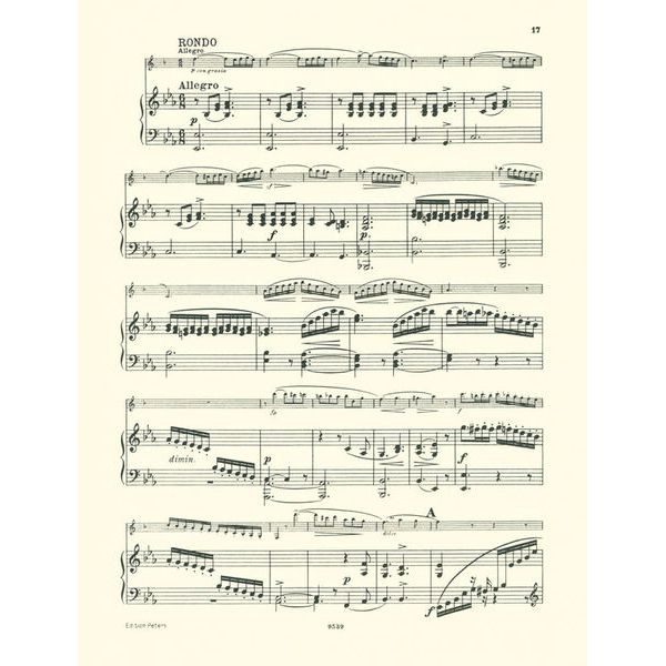 Edition Peters Weber Grand Duo Concertant