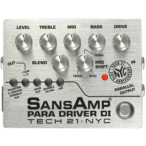 Tech 21 SansAmp Paradriver D.I. 20th