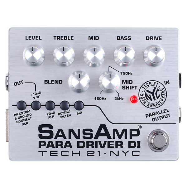 Tech 21 SansAmp Paradriver D.I. 20th