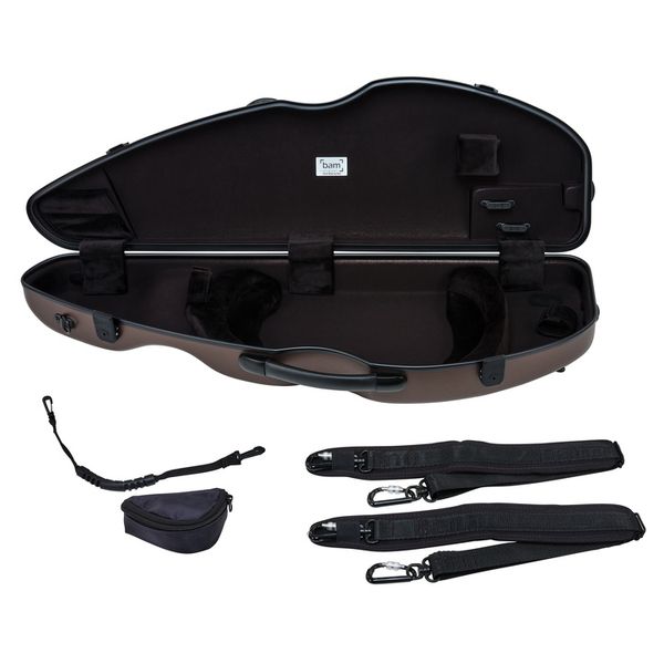bam Bonbon Violin Case BR/BR SH