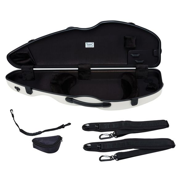 bam Bonbon Violin Case BR/WH SH