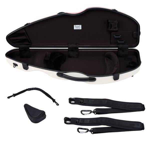 bam Bonbon Violin Case PI/WH SH