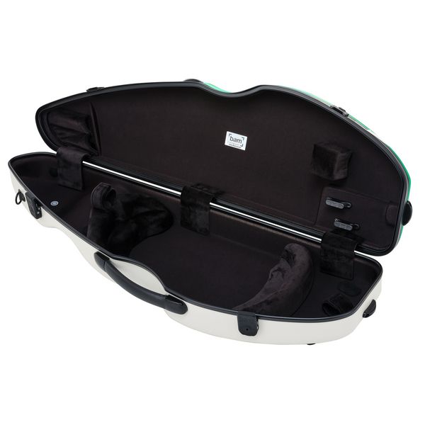 bam Bonbon Violin Case GR/WH SH