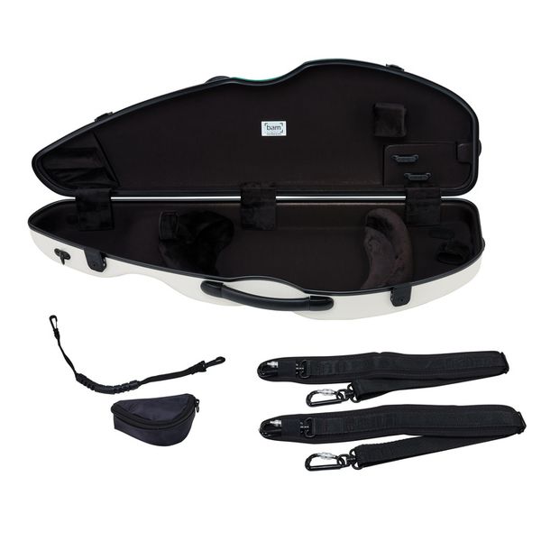 bam Bonbon Violin Case GR/WH SH