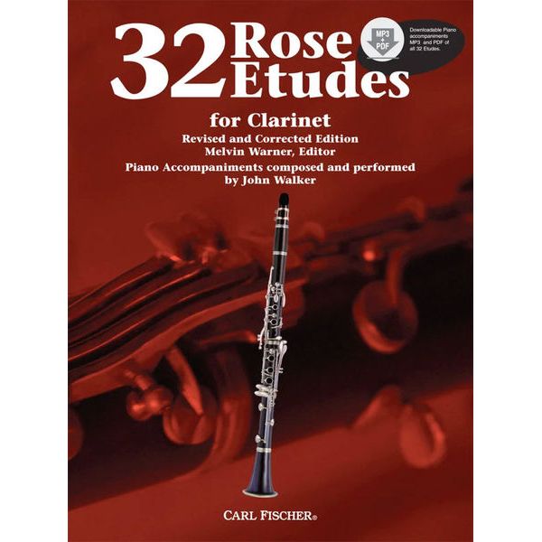 Carl Fischer 32 Rose Etudes