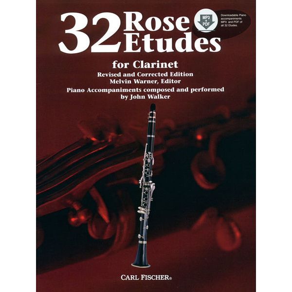Carl Fischer 32 Rose Etudes