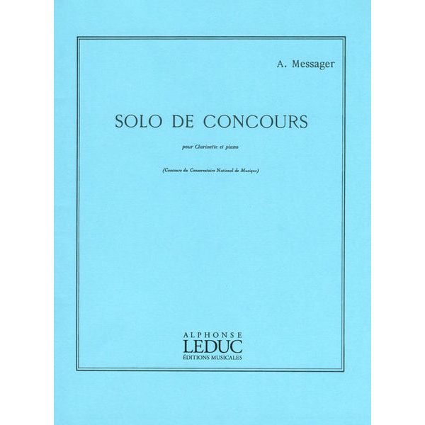 Alphonse Leduc Messager Solo de Concours