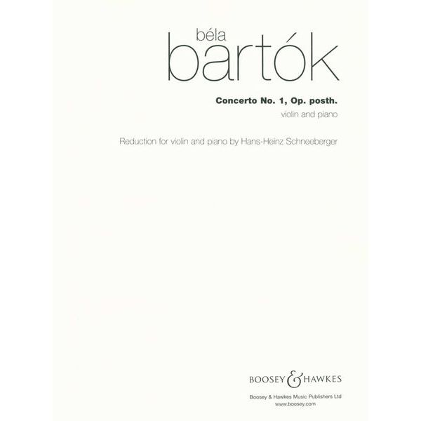Boosey & Hawkes Bartok Violinkonzert Nr. 1