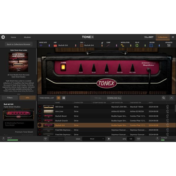 IK Multimedia TONEX Hyde Street Amp Locker