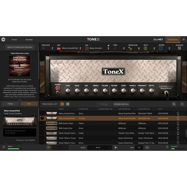 IK Multimedia TONEX Hyde Street Amp Locker