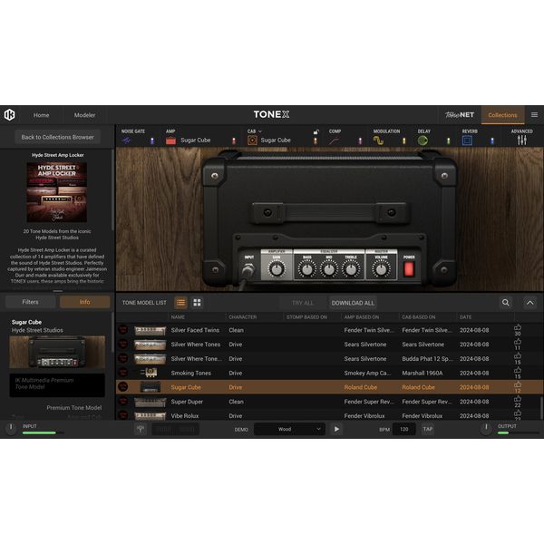 IK Multimedia TONEX Hyde Street Amp Locker