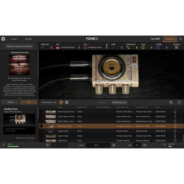 IK Multimedia TONEX Hyde Street Amp Locker