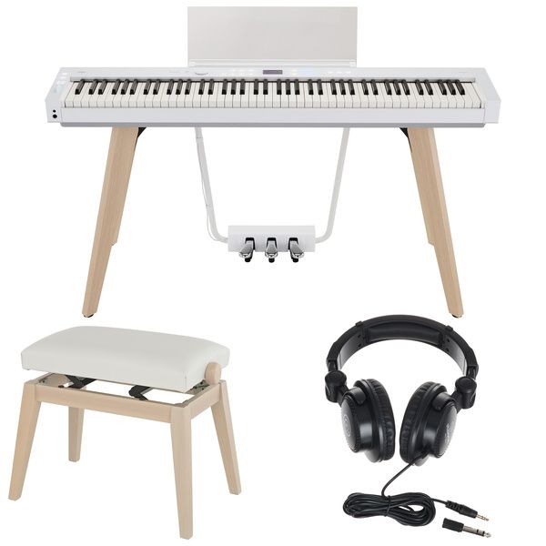 Casio PX-S7000 WE Deluxe Bundle