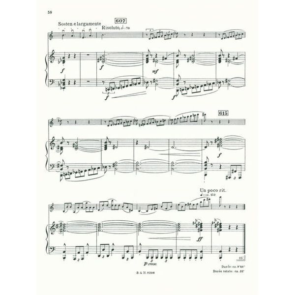 Boosey & Hawkes Bartok Violinkonzert Nr. 2