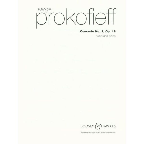 Boosey & Hawkes Prokofjew Violinkonzert Nr. 1