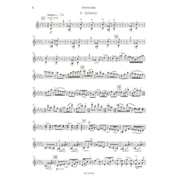 Sikorski Musikverlage Schostakowitsch Concerto No. 1