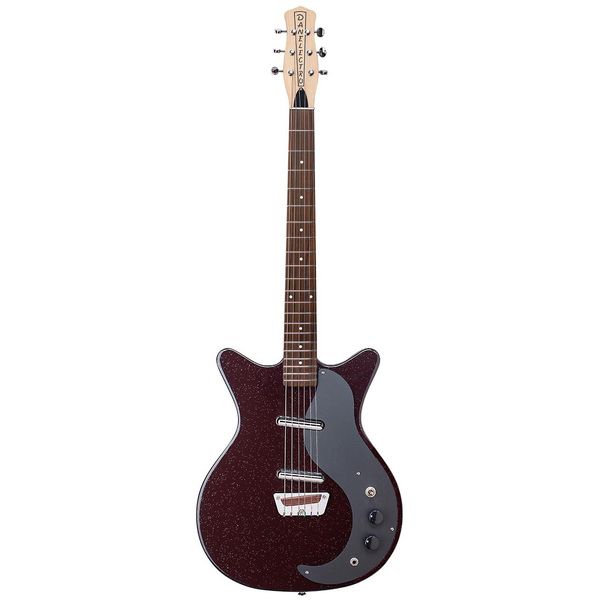 Danelectro Classic 59 Maroon Silver Glitt