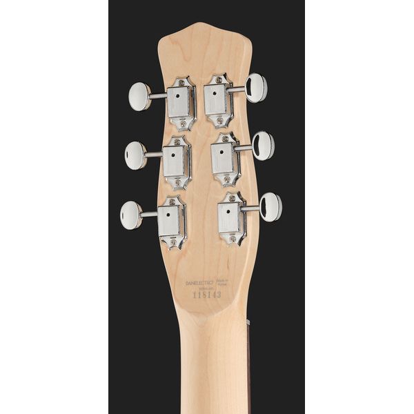 Danelectro Classic 59 Maroon Silver Glitt