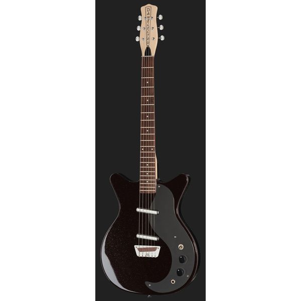 Danelectro Classic 59 Maroon Silver Glitt