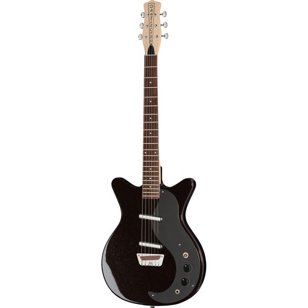 Danelectro Classic 59 Maroon Silver Glitt
