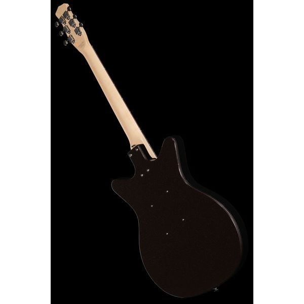 Danelectro Classic 59 Maroon Silver Glitt