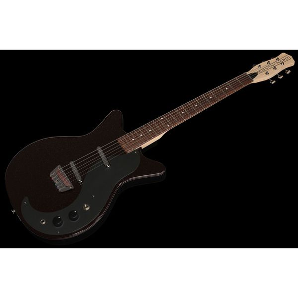 Danelectro Classic 59 Maroon Silver Glitt